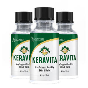 3 bottles of Keravita Nail Serum