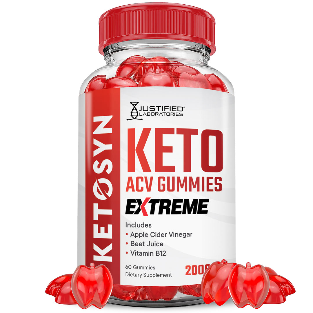 1 bottle Ketosyn Keto ACV Gummies Extreme 2000mg