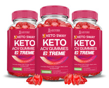 Load image into Gallery viewer, 2 x Stronger Keto Sway Keto ACV Gummies Extreme 2000mg