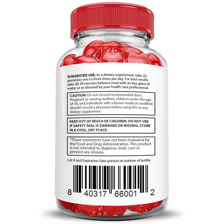 Suggested use of Keto Snax Keto ACV Gummies Extreme 2000mg