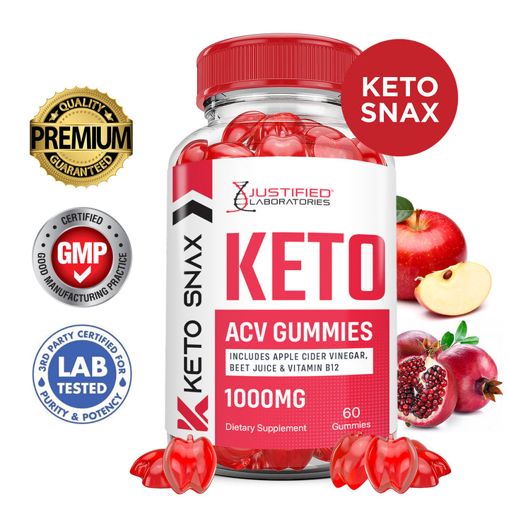 Keto Snax Keto ACV Gummies 1000MG