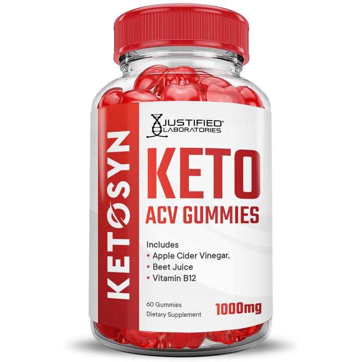 Front of Ketosyn Keto ACV Gummies 1000MG
