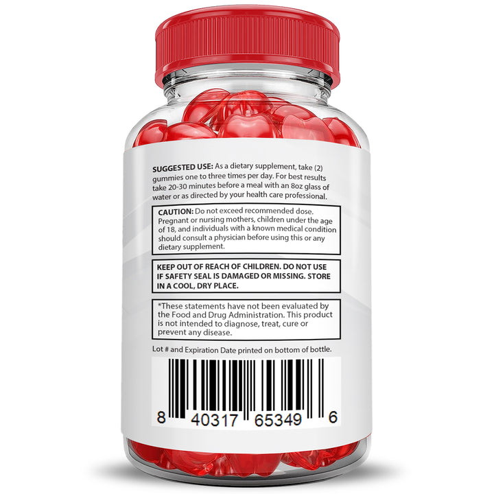 Suggested use of Ketosyn Keto ACV Gummies 1000MG