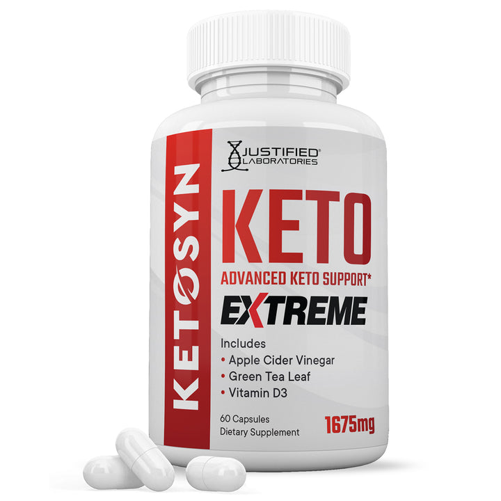 1 Bottle of Ketosyn Keto ACV Extreme Pills 1675MG