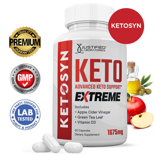 Ketosyn Keto ACV Extreme Pills 1675MG