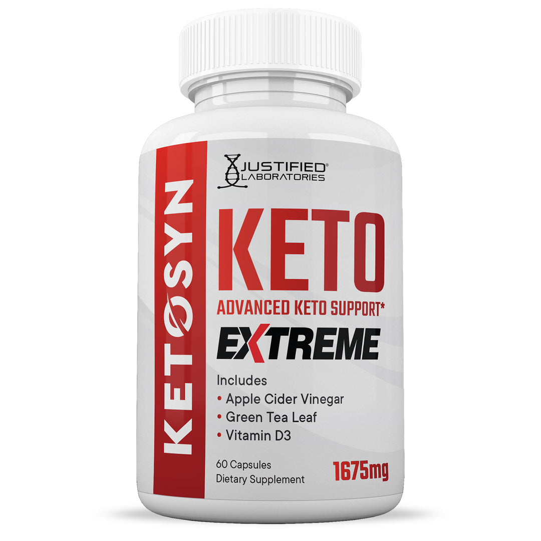 Front of Ketosyn Keto ACV Extreme Pills 1675MG