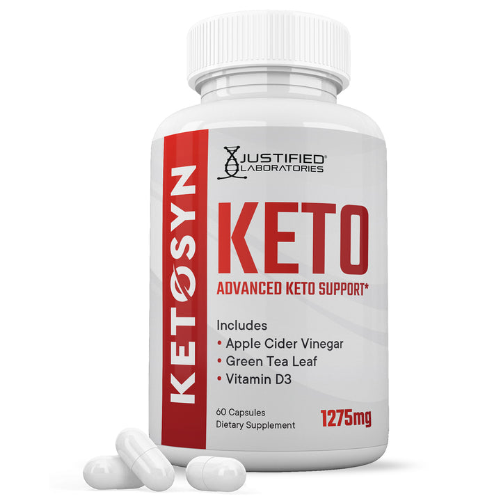 1 bottle of Ketosyn Keto ACV Pills 1275MG