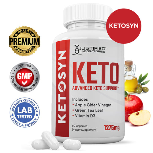 Ketosyn Keto ACV Pills 1275MG