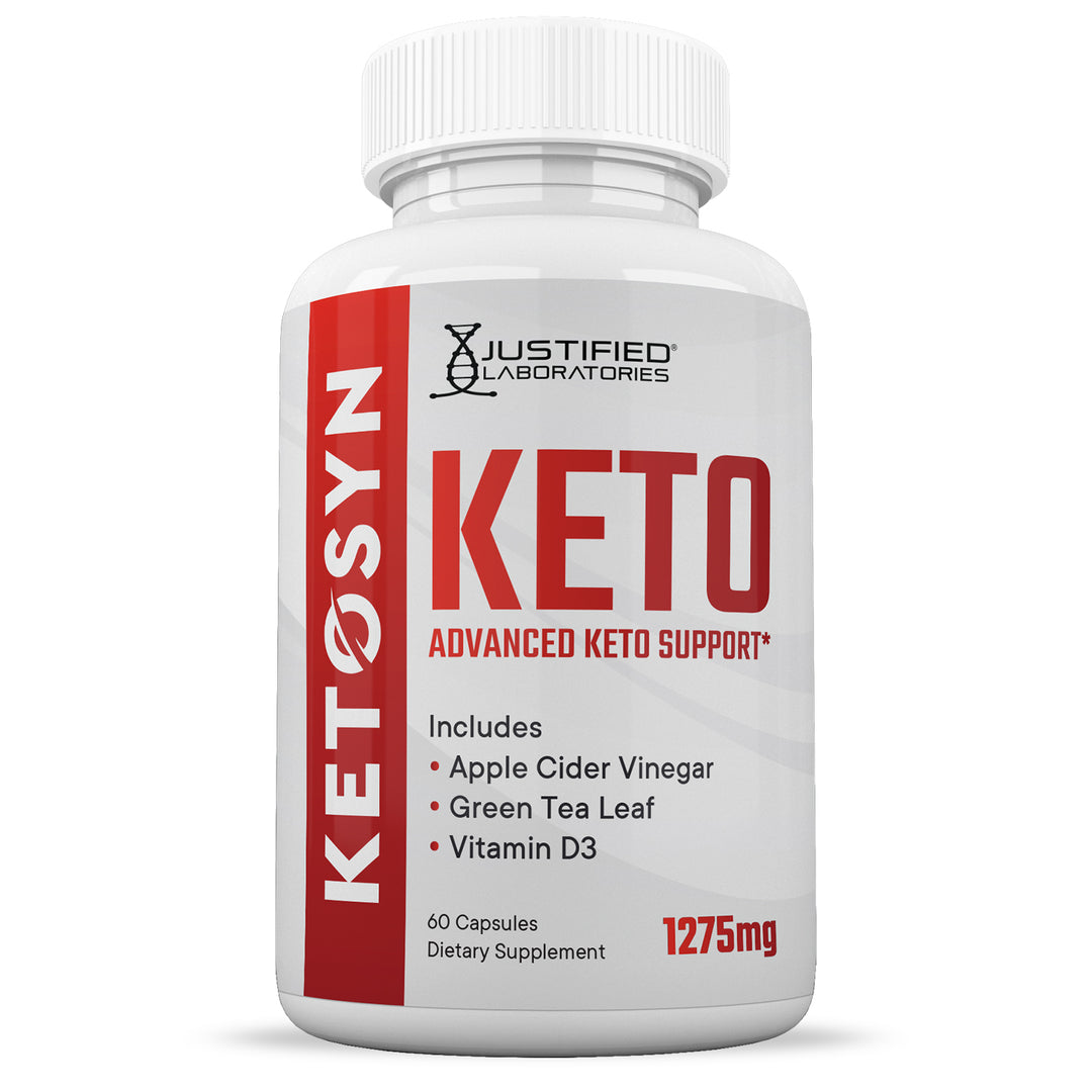 Front of Ketosyn Keto ACV Pills 1275MG