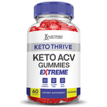 Cargar imagen en el visor de la Galería, Front of Keto Thrive Keto ACV Gummies Extreme 2000mg