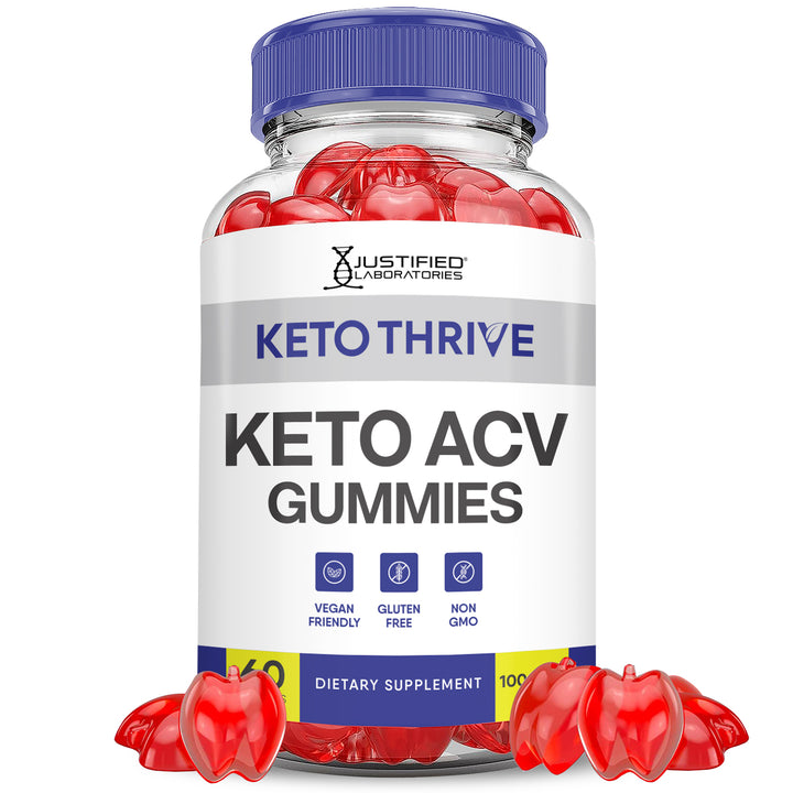 1 bottle Keto Thrive Keto ACV Gummies 1000MG