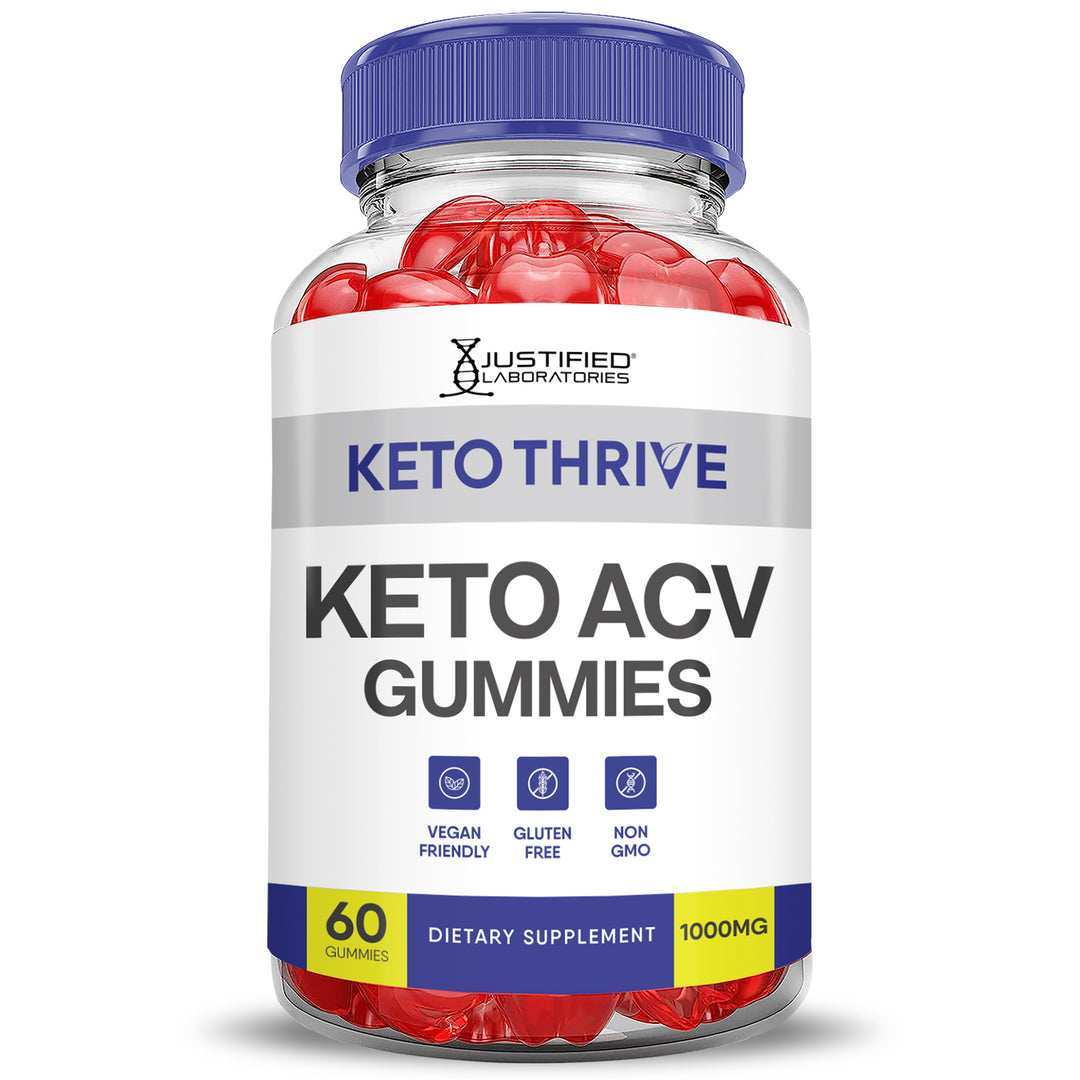 Front of Keto Thrive Keto ACV Gummies 1000MG