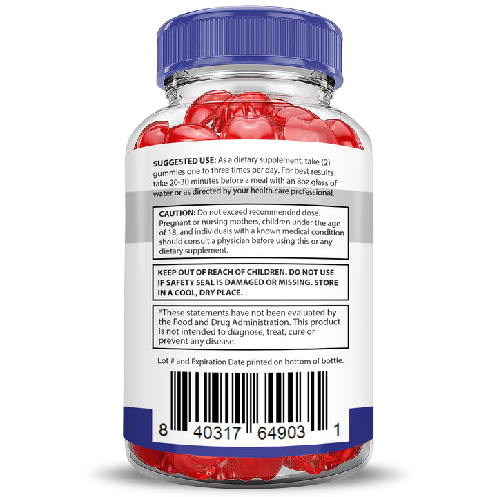 Suggested use of Keto Thrive Keto ACV Gummies 1000MG