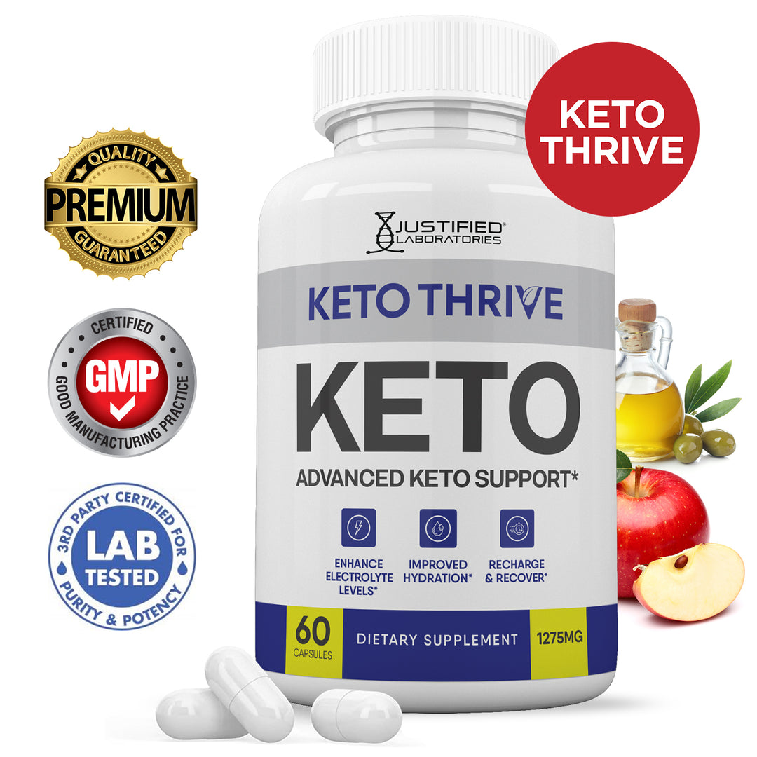 Keto Thrive Keto ACV Pills 1275MG