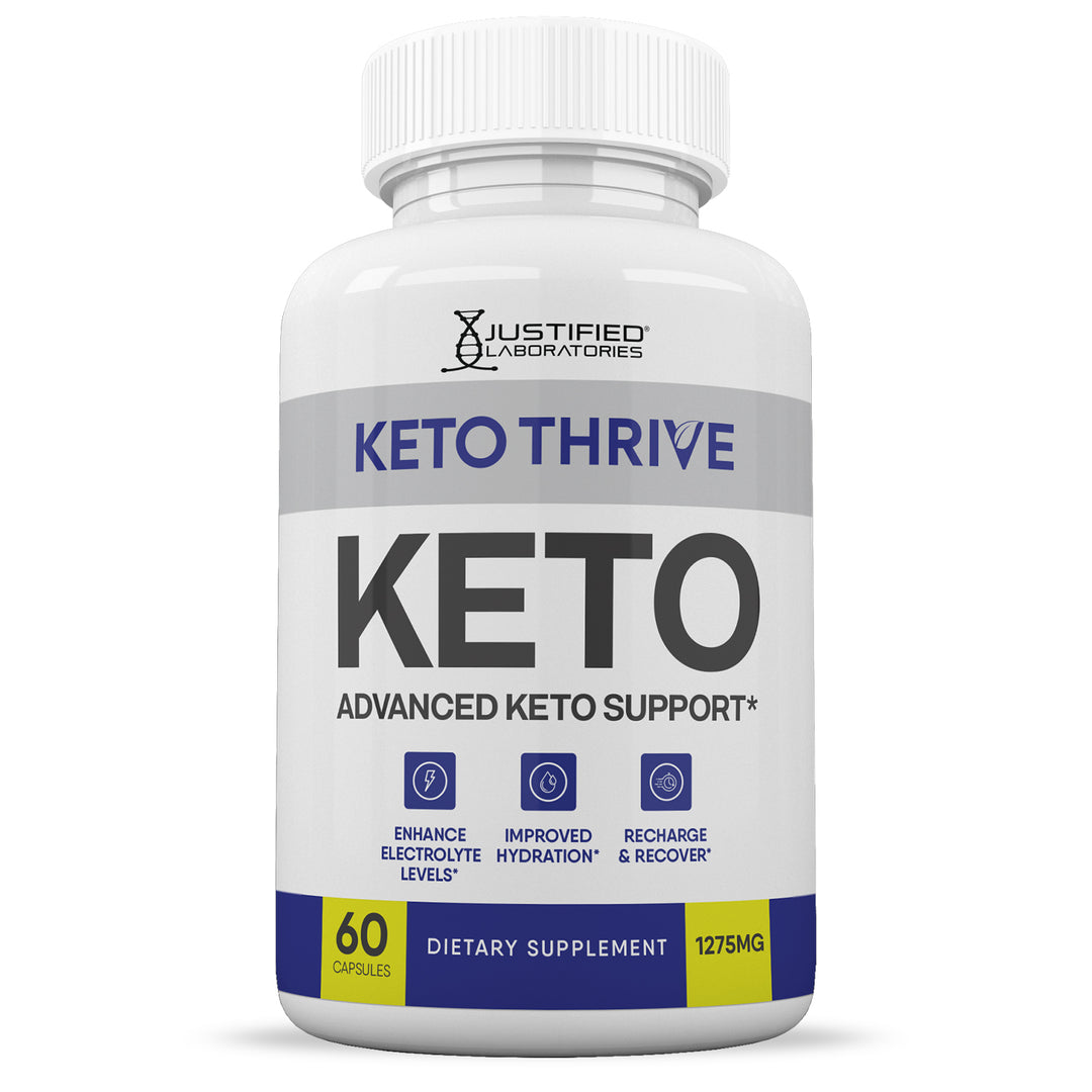 Front of Keto Thrive Keto ACV Pills 1275MG