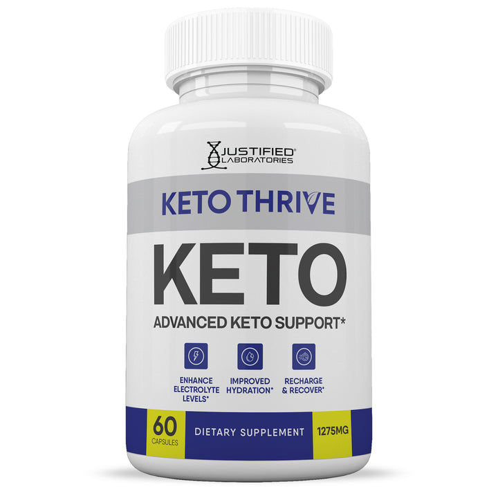 Front of Keto Thrive Keto ACV Pills 1275MG