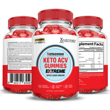 Load image into Gallery viewer, 2 x Stronger Ketozense Keto ACV Gummies Extreme 2000mg