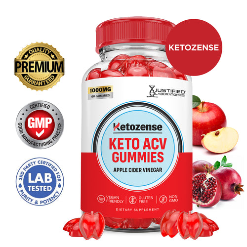 Ketozense Keto ACV Gummies 1000MG