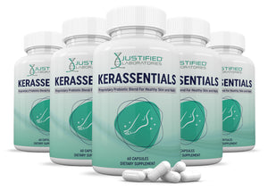 5 bottles of Kerassentials 1.5 Billion CFU Pills