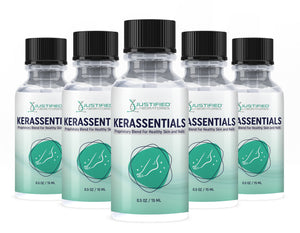 5 bottles of Kerassentials Nail Serum
