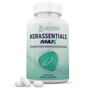 1 bottle of 3 X Stronger Kerassentials Max 40 Billion CFU Pills