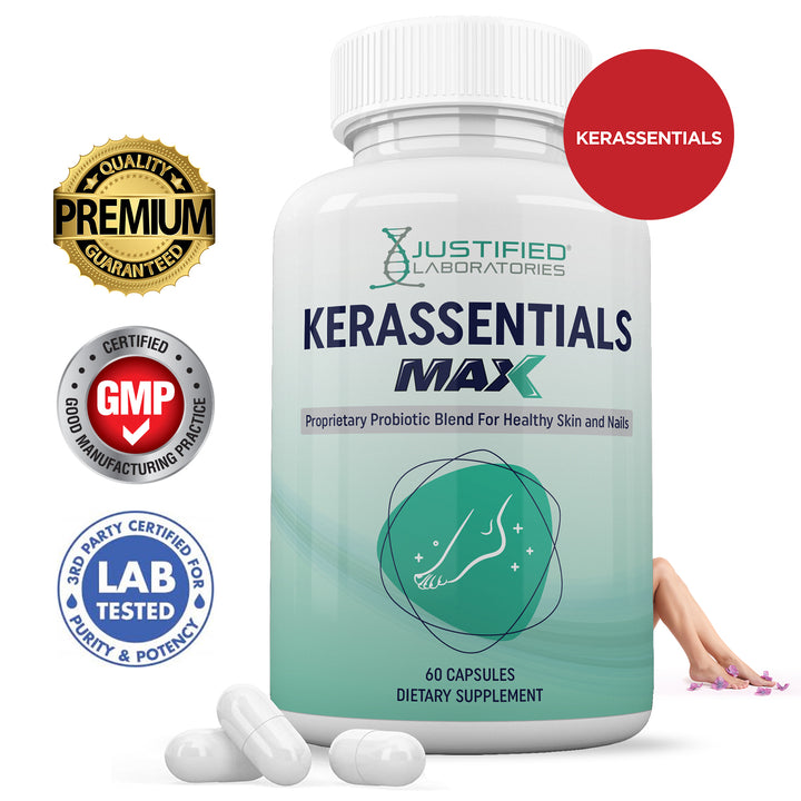 3 X Stronger Kerassentials Max 40 Billion CFU Pills
