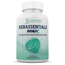Afbeelding in Gallery-weergave laden, Front facing image of 3 X Stronger Kerassentials Max 40 Billion CFU Pills