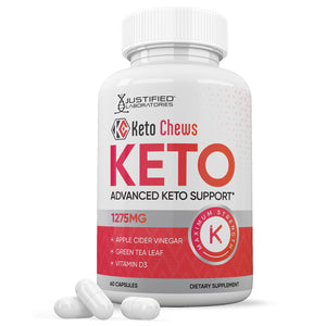 1 bottle of Keto Chews Keto ACV Pills 1275MG