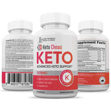 Cargar imagen en el visor de la Galería, all sides of the bottle of Keto Chews ACV Pills