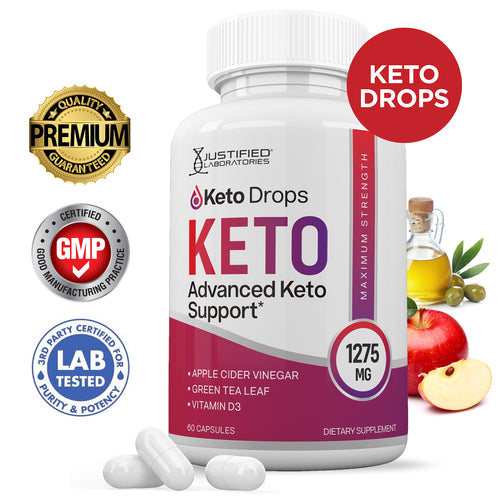 Keto Drops Keto ACV Pills 1275MG