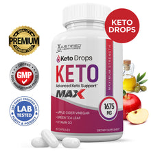 Load image into Gallery viewer, Keto Drops Keto ACV Max Pills 1675MG