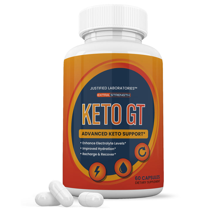 1 Bottle of Keto GT Keto ACV Pills 1275MG
