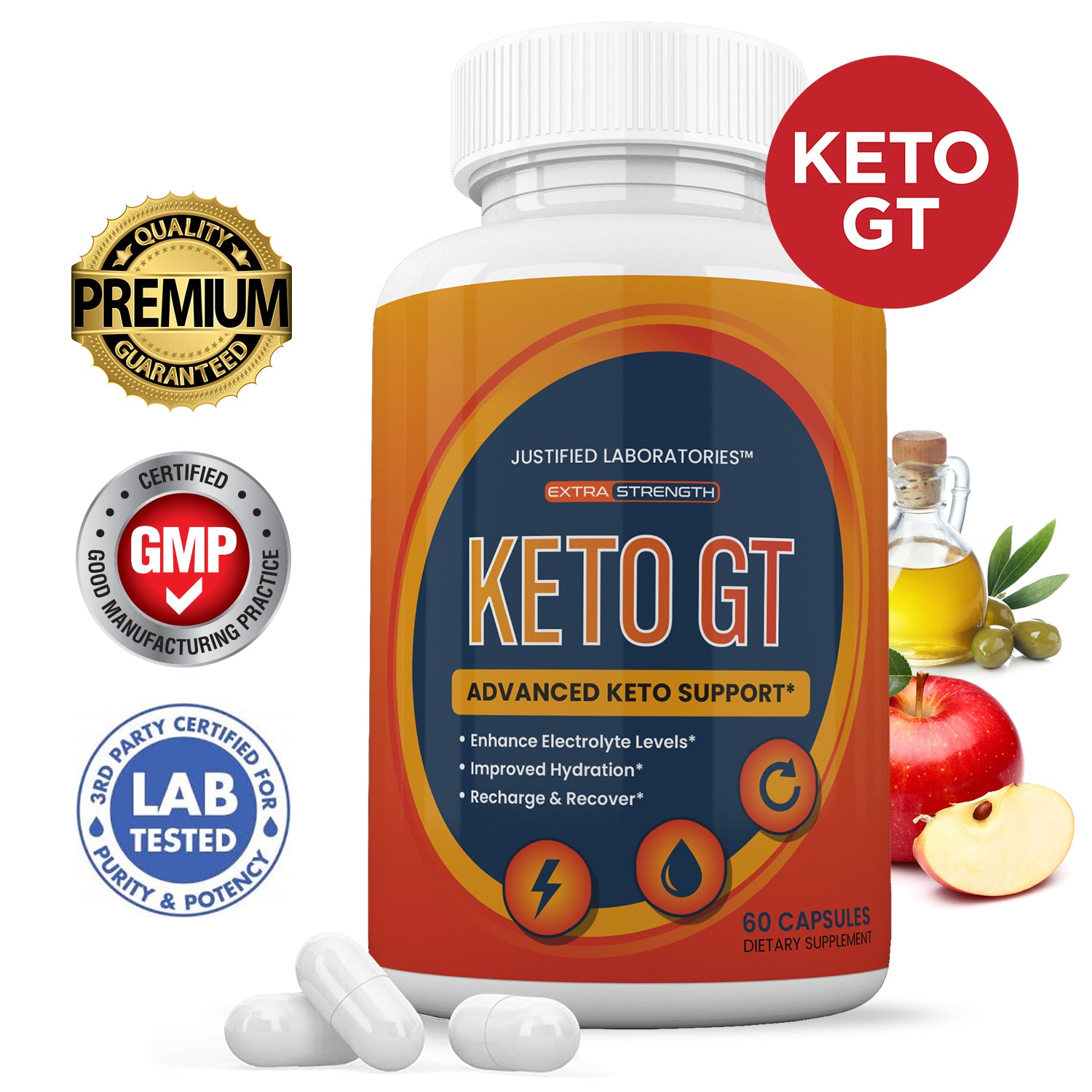 Keto GT Keto ACV Pills 1275MG