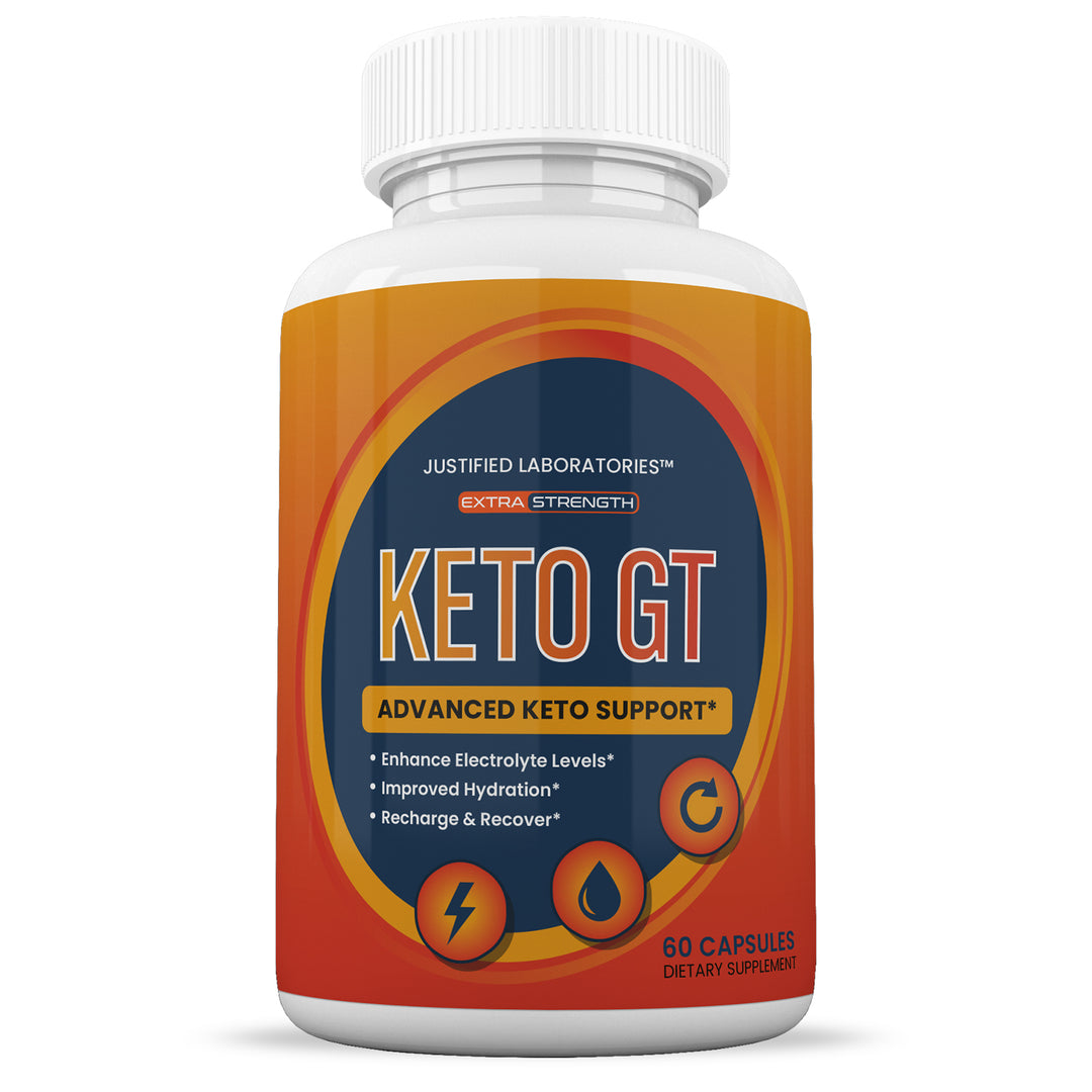 Front of Keto GT Keto ACV Pills 1275MG