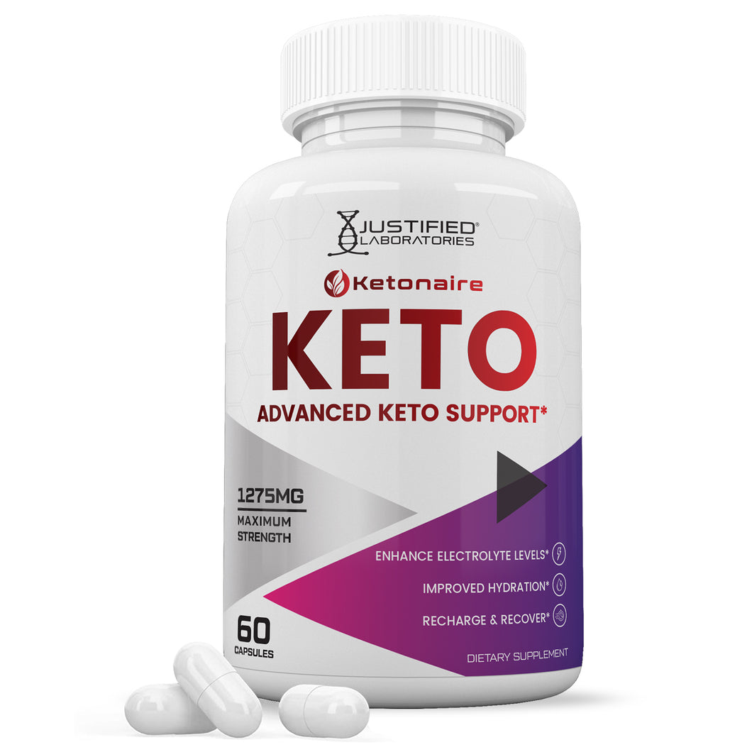 Píldoras de Ketonaire Keto ACV 1275MG