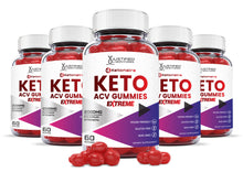 Load image into Gallery viewer, 5 bottles of 2 x Stronger Extreme Ketonaire Keto ACV Gummies 2000mg