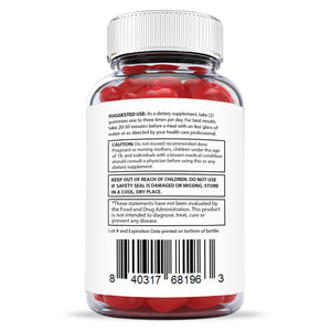 Suggested Use and Warnings of 2 x Stronger Extreme Ketonaire Keto ACV Gummies 2000mg