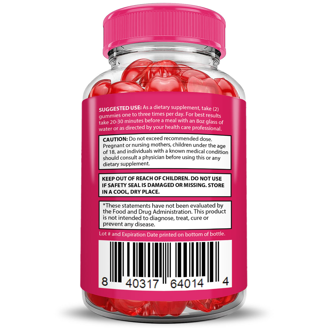 Suggested Use Lipo Bites ACV Gummies 1000MG