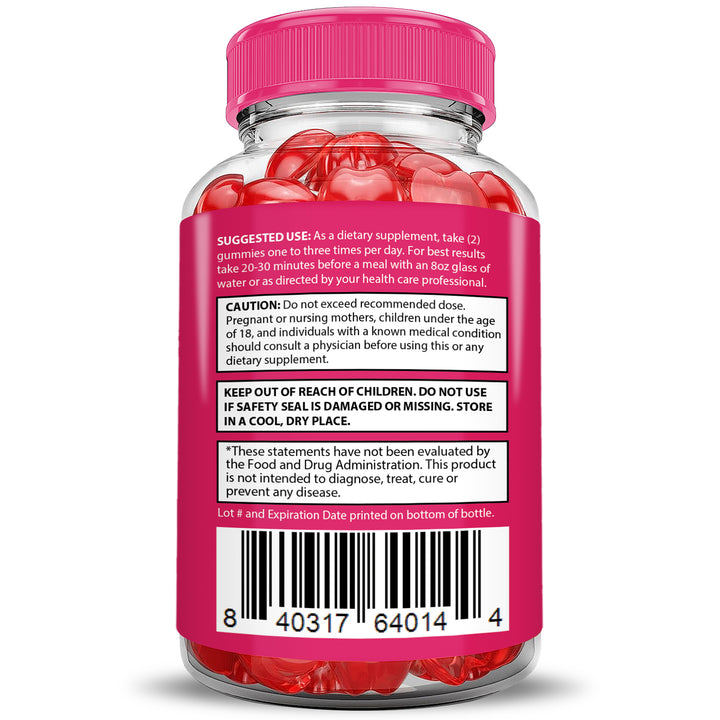 Suggested Use Lipo Bites ACV Gummies 1000MG