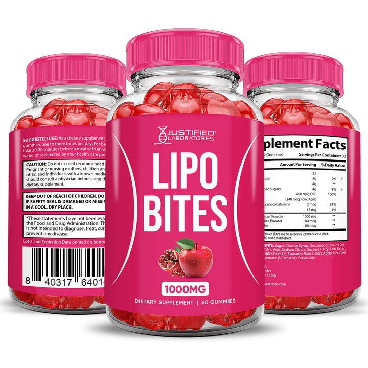 Lipo Bites ACV Gummies 1000MG