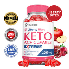 Charger l&#39;image dans la galerie, Liberty Bites Keto ACV Gummies Extreme 2000mg