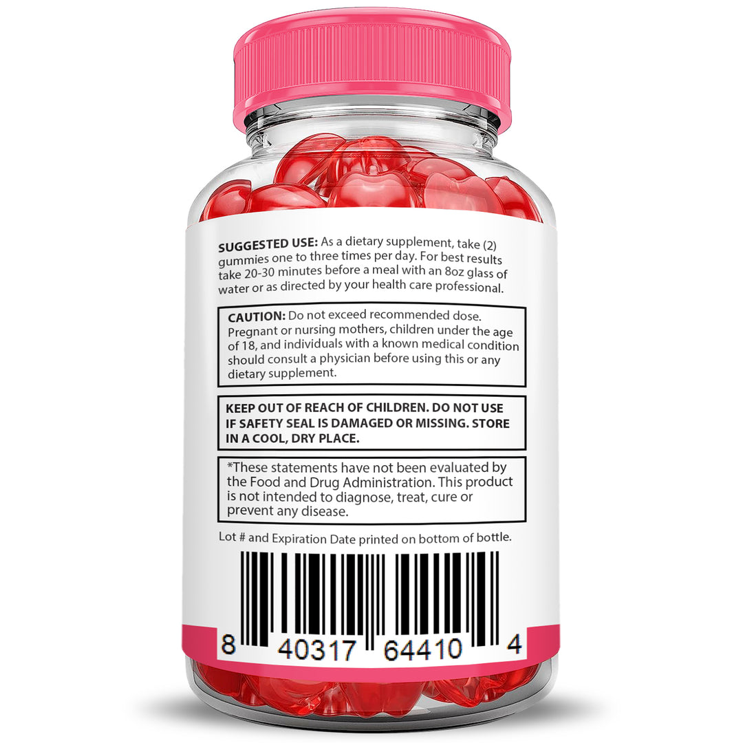 Suggested use of Liberty Bites Keto ACV Gummies Extreme 2000mg
