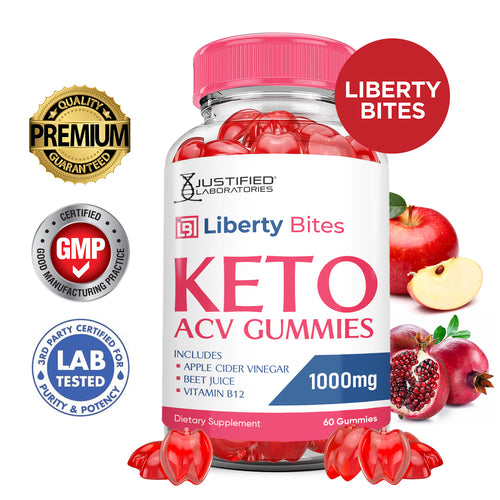 Liberty Bites Keto ACV Gummies 1000MG