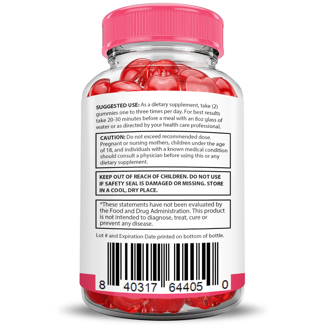 Suggested use of Liberty Bites Keto ACV Gummies 1000MG