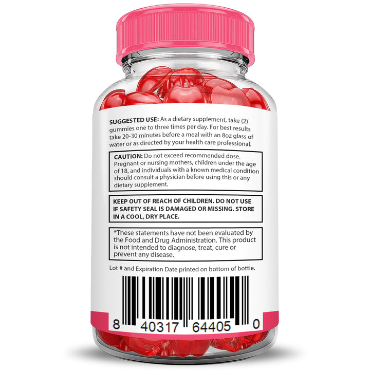 Suggested use of Liberty Bites Keto ACV Gummies 1000MG