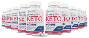 10 Bottles of Liberty Bites Keto ACV Extreme Pills 1675MG