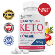 Carica l&#39;immagine nel visualizzatore di Gallery, Liberty Bites Keto ACV Extreme Pills 1675MG