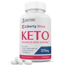 Carica l&#39;immagine nel visualizzatore di Gallery, 1 Bottle of Liberty Bites Keto ACV Pills 1275MG