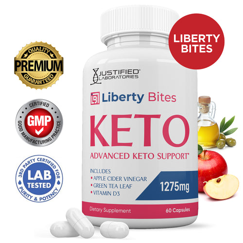 Liberty Bites Keto ACV Pills 1275MG