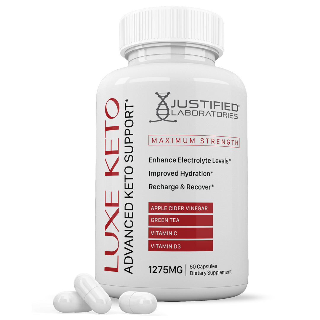 1 bottle of Luxe Keto ACV Pills 1275MG